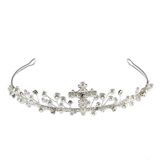 Linzi Jay Communion Tiara LM208